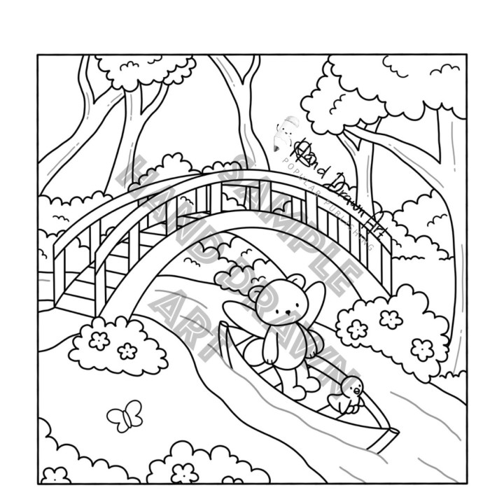 Dreamy Adventures Colouring Book | Laurascozylife