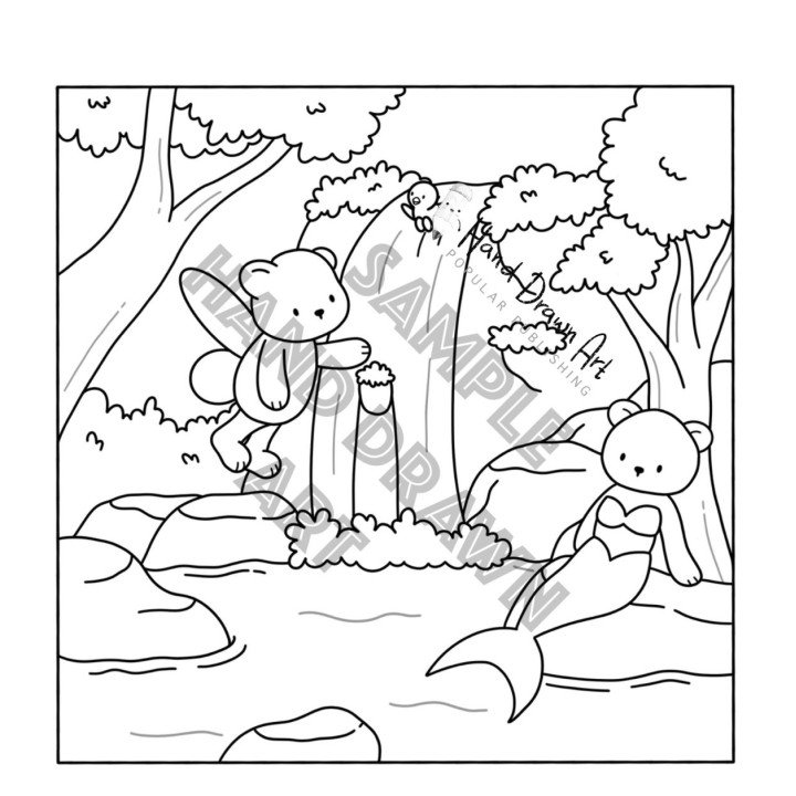 Dreamy Adventures Colouring Book | Laurascozylife