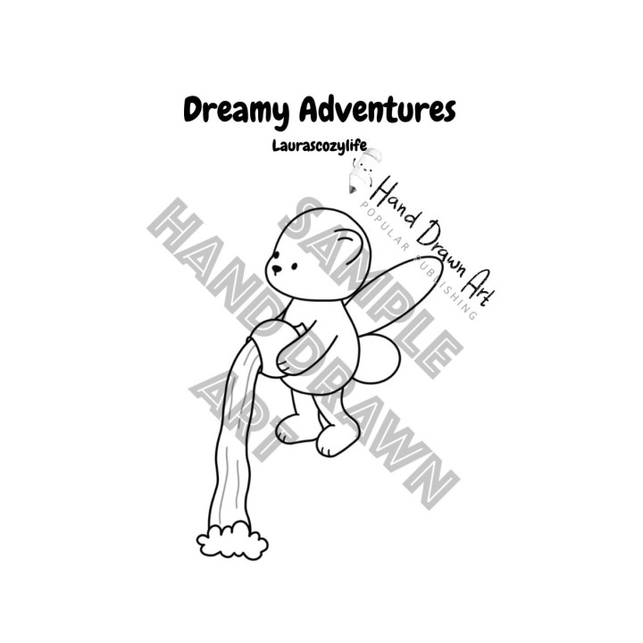 Dreamy Adventures Colouring Book | Laurascozylife