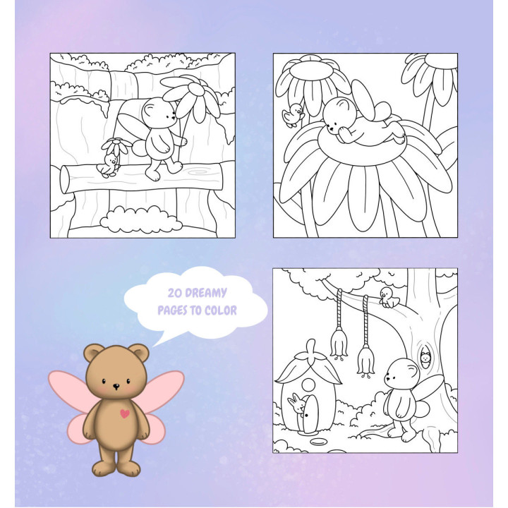 Dreamy Adventures Colouring Book | Laurascozylife