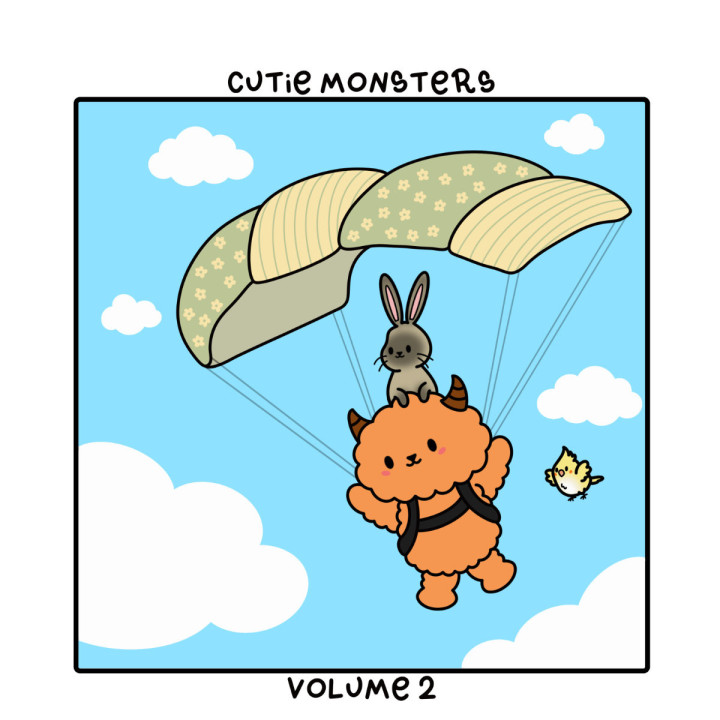 Cutie Monsters Volume 2 Colouring Book | ColorCrush Lab