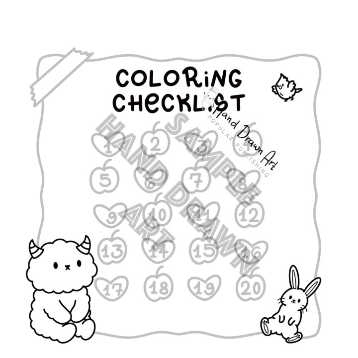 Cutie Monsters Volume 2 Colouring Book | ColorCrush Lab