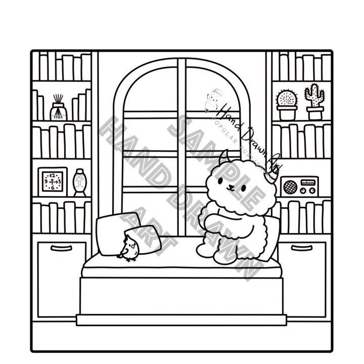 Cutie Monsters Volume 2 Colouring Book | ColorCrush Lab