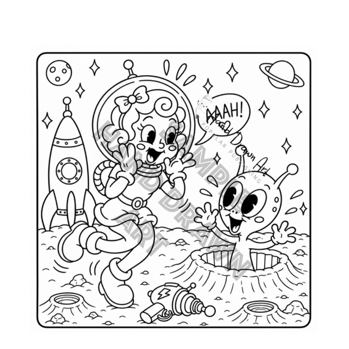 Cute & Cozy Rubber Hosie Colouring Book | Ember Raye & Bella Lee