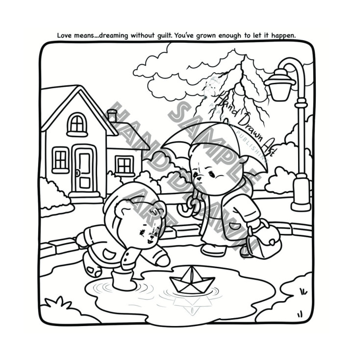 Love Means Soulmate Bears Colouring Book | Victoria Bloom