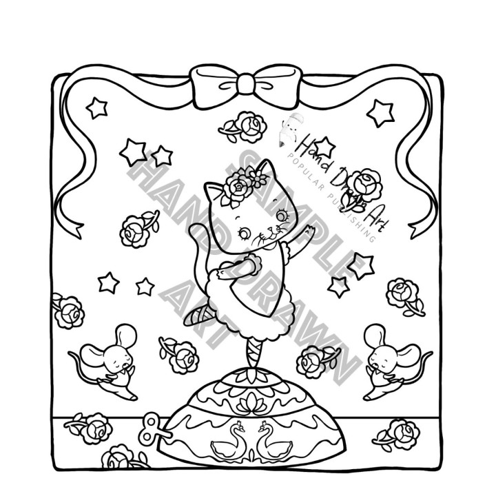 Joytime Coloring Book by Oh Very Cute! | Hand Drawn Art