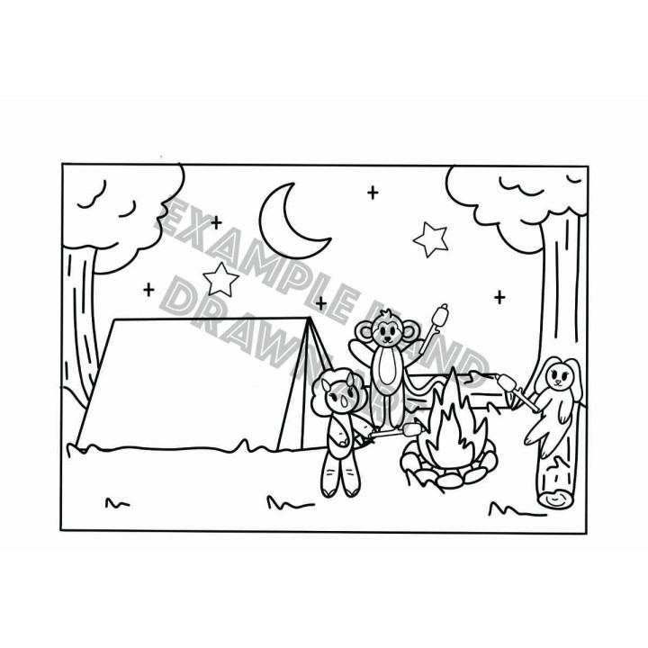 Adventures of Ted and Friends Colouring Book | Colourwithmiax